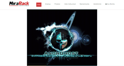 Desktop Screenshot of mirarack.com.br