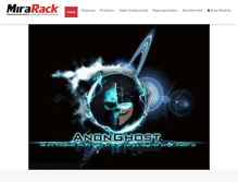 Tablet Screenshot of mirarack.com.br